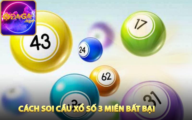 Bật mí cách soi cầu xổ số 3 miền bất bại